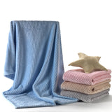 Cocole (Pink) Personalised Microfibre Soft Baby Blanket - Cozy Crew Club