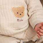 The Teddy Bear Boucle Wrap Baby Grow Romper Cozy Crew Club Rompers mora-uk.myshopify.com teddy-bear-boucle-romper Stone / 0-3 M TTBBWBGR-Stone0-3 10off, 20off, baby, baby collection, bear, bear collection, bear print, beautifulbambino, BFCM-20, BFCM-25, BFCM20, boucle, CHILDSPLAY, china, clothing, embroidery, LINECARD, new in, nightwear, nonpersonalised, PADDY10, romper, summersale24, teddy, whatnot, wrap, zero