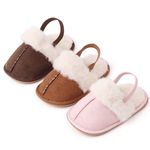 The Fur Slippers Beige, Brown or Pink - Cozy Crew Club