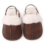 The Fur Slippers Beige, Brown or Pink - Cozy Crew Club