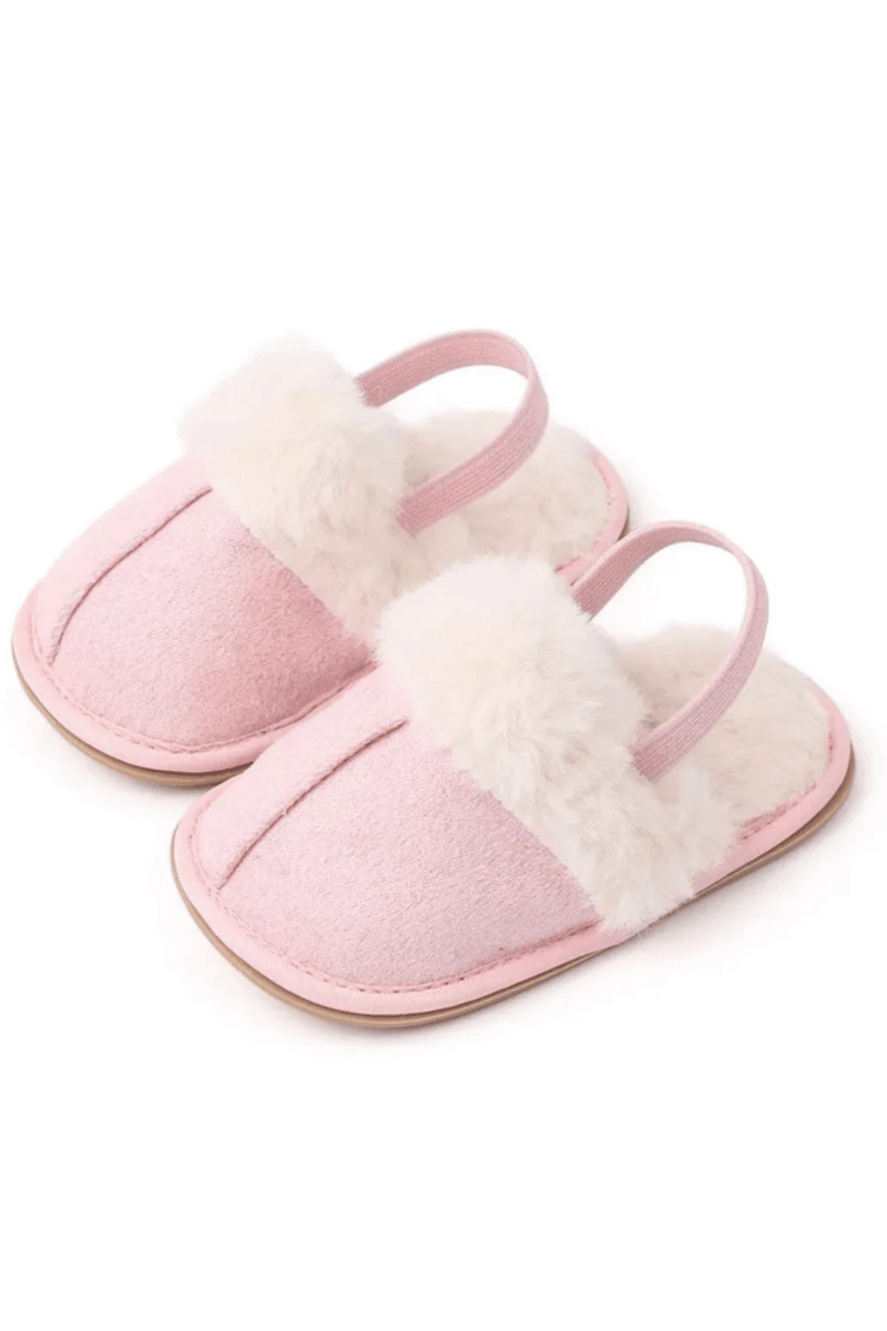 The Cozy Pink Boucle Baby Bear & Strawberry Personalised Gift Box - Cozy Crew Club