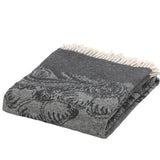 Mora Interior Eco Patterned (Grey Plaid) Soft Cotton Sofa Throw Blanket