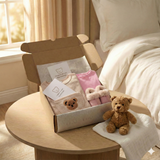 The Cozy Baby Girl Bear Personalised Gift Box