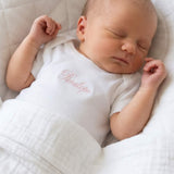 Exquisite Personalised 100% Premium Cotton Baby Bodysuit