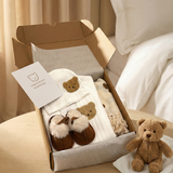 The Cozy Boucle Baby Bear Personalised Gift Box