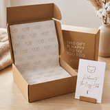 Cozy Crew Club Gift Box, Card & Tissue & Sticker