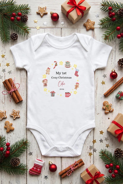 Personalised My 1st Christmas 2026 Bodysuit