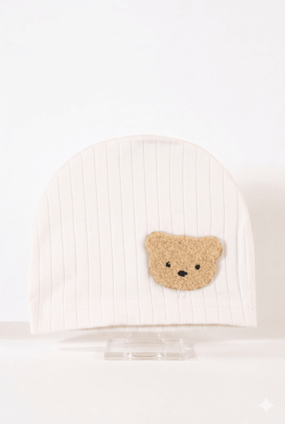 Chapeau Boucle Ours Blanc