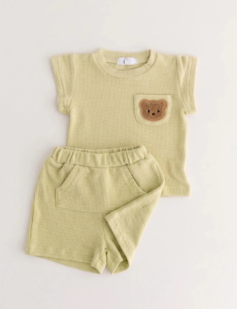 The Coloured Bear 2 Piece T-Shirt & Shorts Set
