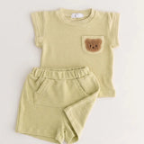 The Coloured Bear 2 Piece T-Shirt & Shorts Set