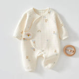 The Rainbow Boucle Wrap Baby Grow Romper