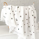 The Tassel Blanket Swaddle (Multiple Prints) - Cozy Crew Club