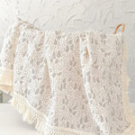 The Tassel Blanket Swaddle (Multiple Prints) - Cozy Crew Club