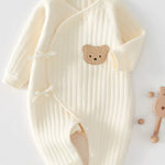 The Teddy Bear Boucle Wrap Baby Grow Romper Cozy Crew Club Rompers mora-uk.myshopify.com teddy-bear-boucle-romper Creme / 0-3 M TTBBWBGR-Creme0-3 10off, 20off, baby, baby collection, bear, bear collection, bear print, beautifulbambino, BFCM-20, BFCM-25, BFCM20, boucle, CHILDSPLAY, china, clothing, embroidery, LINECARD, new in, nightwear, nonpersonalised, PADDY10, romper, summersale24, teddy, whatnot, wrap, zero