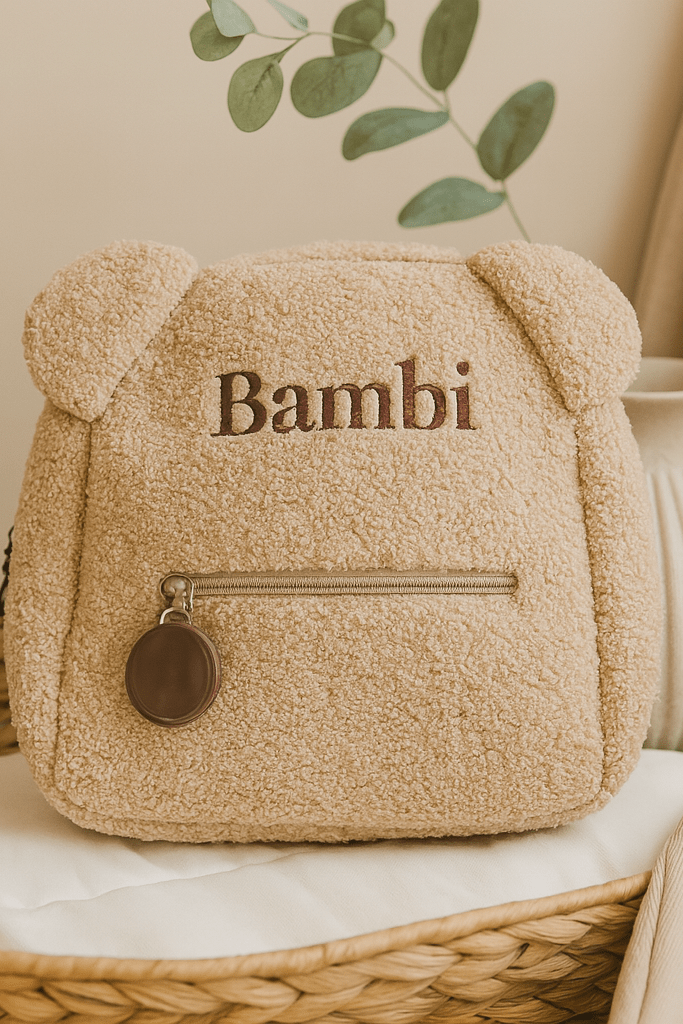 Bear Backpack Bag Personalised