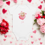 Bear Love Valentines (Personalised Name Bodysuit)