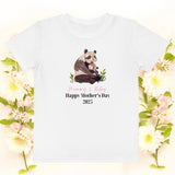 Panda Happy Mother's Day 2025 (Personalised T-Shirt)