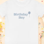 Birthday Boy T-Shirt Personalised - Cozy Crew Club