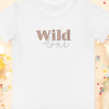 Wild ONE 1st Birthday T-Shirt Personalised - Cozy Crew Club