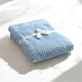 Cocole (Blue) Personalised Microfibre Soft Baby Blanket