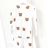 Dreamy Bear Bamboo & Organic Cotton Two-Piece Set Long Sleeve Pyjamas