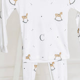 Rocking Horse Bamboo & Organic Cotton Two-Piece Set Long Sleeve Pyjamas