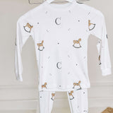 Rocking Horse Bamboo & Organic Cotton Two-Piece Set Long Sleeve Pyjamas