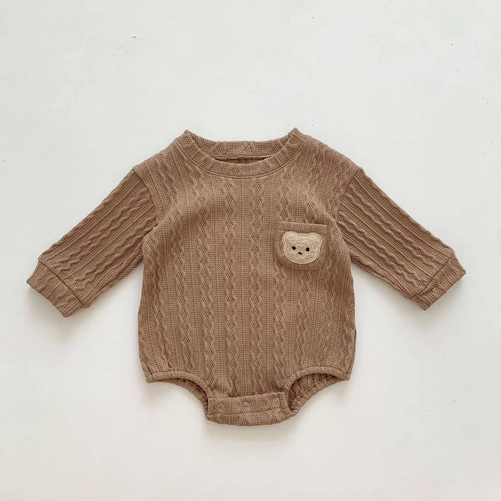 Autumn Bear Romper