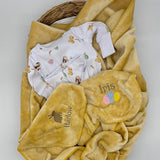 Personalisierte weiche Sofadecke aus Mikrofaser zum Muttertag 