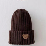 Knitted Bear Beanie Hats Cozy Crew Club Hats mora-uk.myshopify.com the-bear-hats Maroon Brown KBBHbrown 10off, 20off, _upsell_the-bear-colour-tracksuit, acc, accessories, accessory, allproducts, baby, beanie, bear socks, BFCM-25, BFCM20, BOBBIE, BOBBY, bow, china, CHRISTMAS20, clothing, daywear, HAT, hats, kids, knitted, LINECARD, new in, nonpersonalised, PADDY33, ribbon, set, WINTER20, zero