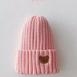Knitted Bear Beanie Hats Cozy Crew Club Hats mora-uk.myshopify.com the-bear-hats Pink KBBHpink 10off, 20off, _upsell_the-bear-colour-tracksuit, acc, accessories, accessory, allproducts, baby, beanie, bear socks, BFCM-25, BFCM20, BOBBIE, BOBBY, bow, china, CHRISTMAS20, clothing, daywear, HAT, hats, kids, knitted, LINECARD, new in, nonpersonalised, PADDY33, ribbon, set, WINTER20, zero
