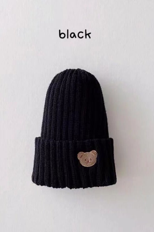 Knitted Bear Beanie With Purchase