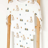 Cozy Bunny Bamboo Two-Piece Set Long Sleeve Pyjamas