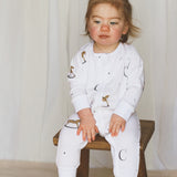 Rocking Horse Bamboo & Organic Cotton Zip Sleepsuit Romper One Piece