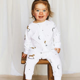 Rocking Horse Bamboo & Organic Cotton Zip Sleepsuit Romper One Piece