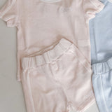 Mini COZY Terry Towelling Tee - Pink Cozy Crew Club Outfit Sets mora-uk.myshopify.com terry-toweling-tshirt-mustard   5POUND, All Products, BFCM-60, BFCM20, CHRISTMAS20, easter50, Holiday Inn, resort club collection, SSSALE2550, terry, TOPS, ultracozy, whatnot, wholesale, wholesale-int, WINTER80