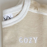 Adult COZY Terry Towel Tee - Sand Cozy Crew Club T-Shirts mora-uk.myshopify.com adult-cozy-terry-towel-tee-sand   5POUND, adult, All Products, BFCM20, CHRISTMAS20, easter50, extradiscount, nonpersonalised, PADDY33, resort club collection, SSSALE2550, TOPS, ultracozy, wholesale, wholesale-int, WINTER80