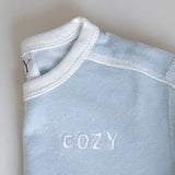 Adult COZY Terry Towel Tee - Blue