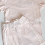 Mini COZY Terry Towelling Tee - Pink Cozy Crew Club Outfit Sets mora-uk.myshopify.com terry-toweling-tshirt-mustard   5POUND, All Products, BFCM-60, BFCM20, CHRISTMAS20, easter50, Holiday Inn, resort club collection, SSSALE2550, terry, TOPS, ultracozy, whatnot, wholesale, wholesale-int, WINTER80
