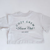 Mini Cozy Crew Resort Club Tee - Ash Grey