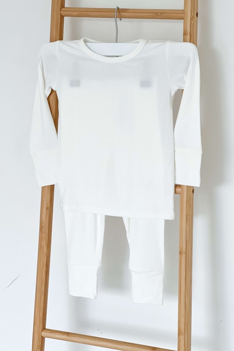 Ecru Ribbed Bamboo Two-Piece Set Long Sleeve Pyjamas Cozy Crew Club OL Pyjamas mora-uk.myshopify.com ecru-ribbed-bamboo-two-piece-set-long-sleeve-pyjamas   33off, 60off, allproducts, baby, baby collection, baby pajamas, bamboo, bear, bear collection, bear print, bear pyjamas, BFCM-60, BFCM20, china, CHRISTMAS20, clothing, easter50, new in, nightwear, organic, pajamas, pjs, pyjamas, ribbed, SSSALE2550, sssalepart50, summersale24, ultracozy, white, zero