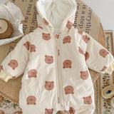 Bear 23 Lightweight Puffer Jacket - Cozy Crew Club