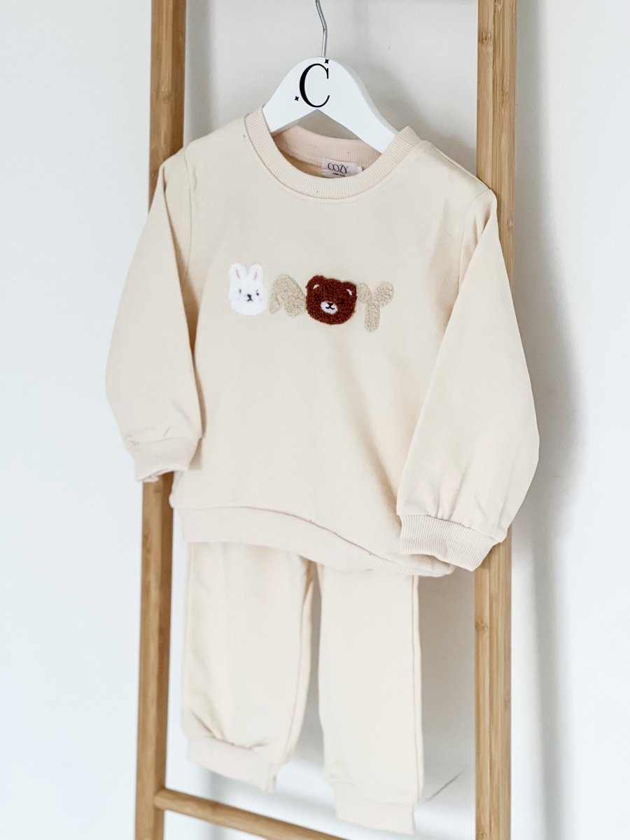 The Autumn Bear Colour Tracksuit Cozy Crew Club Tracksuits mora-uk.myshopify.com the-autumn-bear-colour-tracksuit   20off, allproducts, aw23, baby, bear, bear collection, bear print, BFCM-60, BFCM20, boy, china, CHRISTMAS20, clothing, easter50, girl, happy bear, new in, SSSALE2520, sssalepart25, tracksuit, unisex, zero