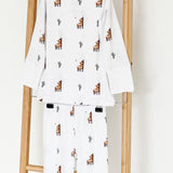 Llama Bamboo Two-Piece Set Long Sleeve Pyjamas - Cozy Crew Club