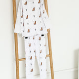 Llama Bamboo Two-Piece Set Long Sleeve Pyjamas