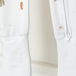 Ocean Bamboo Zip Sleepsuit One Piece - Cozy Crew Club