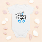 Happy Easter Bunny Blue Bodysuit
