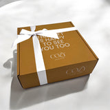 The Cozy Boucle Baby Bear Personalised Gift Box