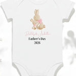 Bunny Father's Day 2025 (Personalised Bodysuit) - Cozy Crew Club