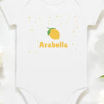 Lemon Personalised Bodysuit - Cozy Crew Club